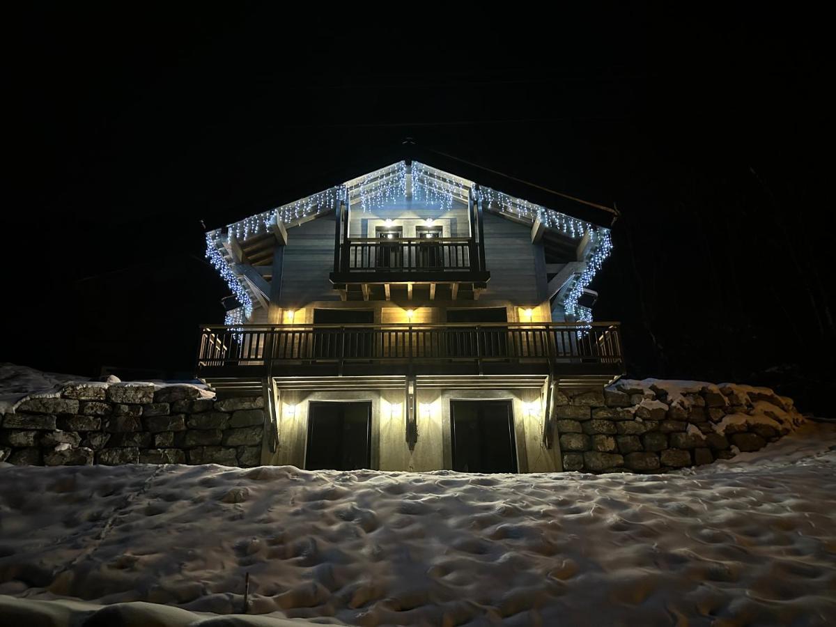 Chalet Du Bonheur Villa Bonnevaux  Exterior foto