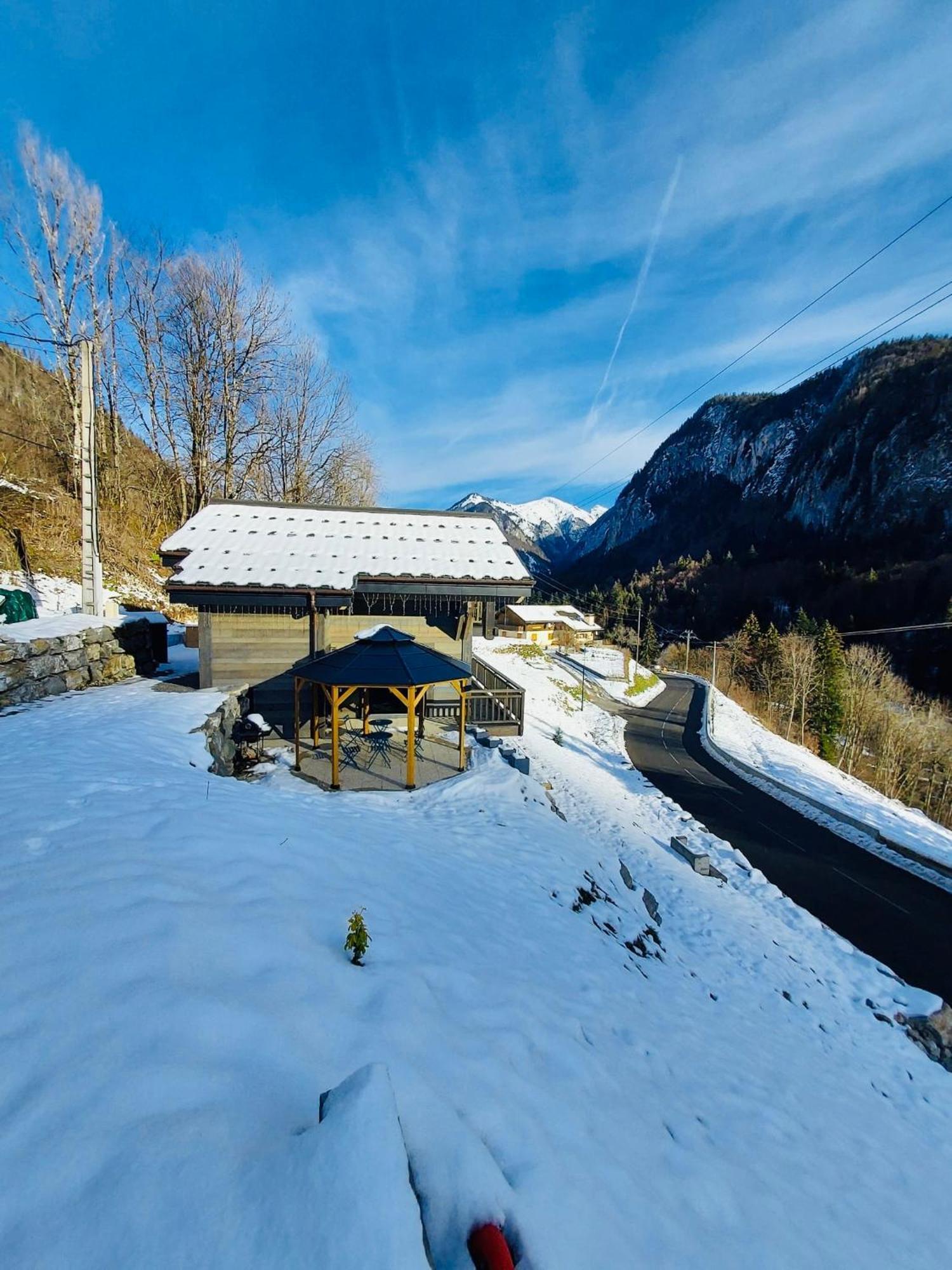 Chalet Du Bonheur Villa Bonnevaux  Exterior foto